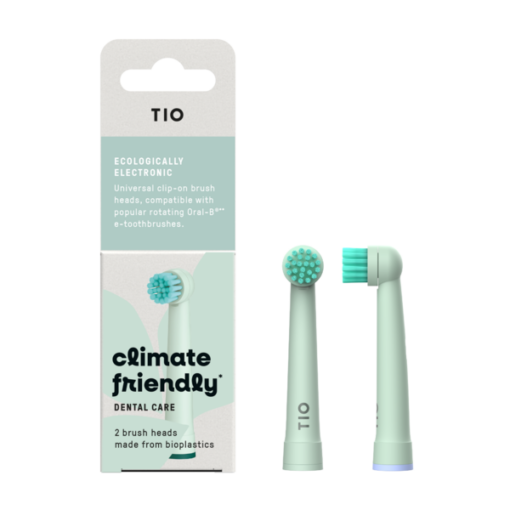 TIOMATIK: Plantaardige Opzetborstel voor BRAUN ORAL-B® verkrijgbaar bij DeDuurzameTuin.nl 