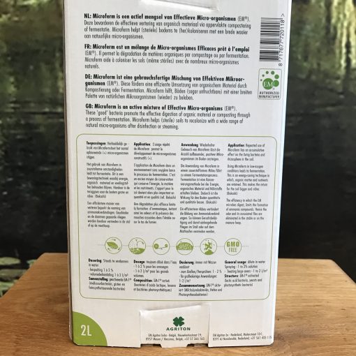 Microfrem gebruiksaanwijzing