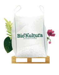 Foto van een bigbag Mestcompost van Bio-Kultura verkrijgbaar bij DeDuurzameTuin.nl