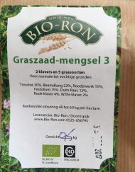Bio-Ron Graszaadmengsel 3 verkrijgbaar bij DeDuurzameTuin.nl