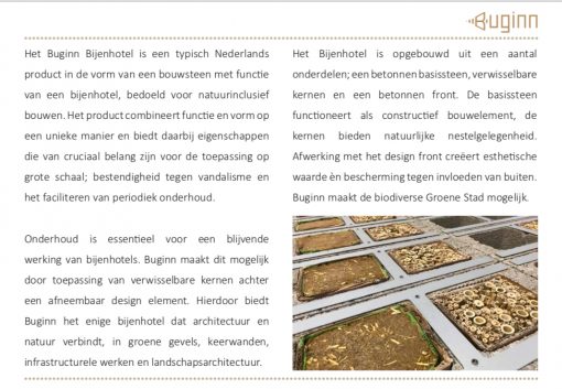 Buginn bijenhotel