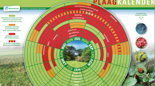Plaagdier kalender
