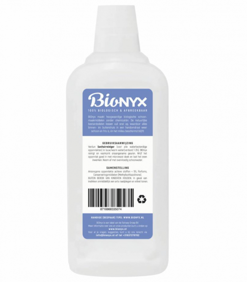 BIOnyx sanitairreiniger verkrijgbaar bij DeDuurzameTuin.nl