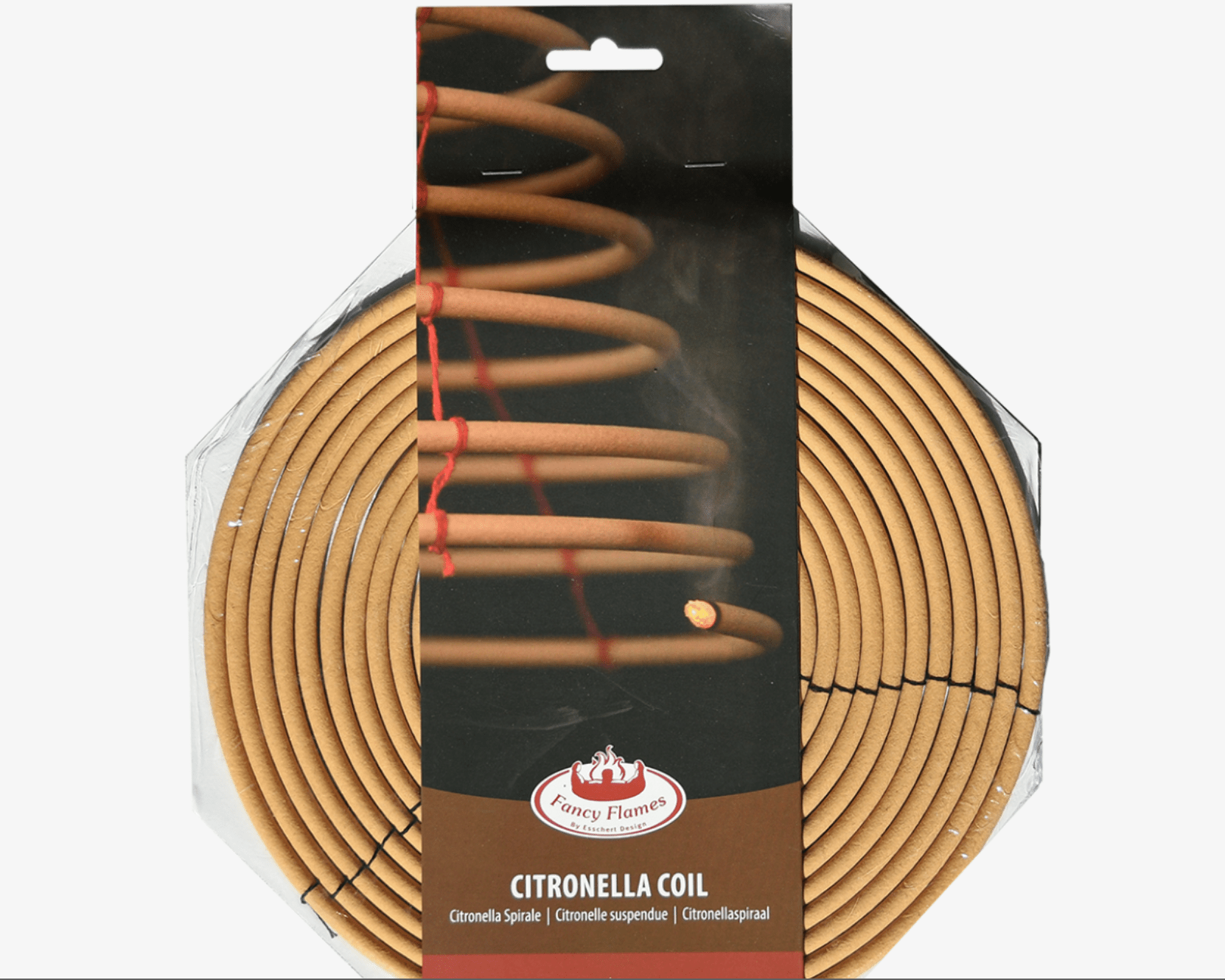 Citronella spiraal om op te hangen in de tuin bij hetverjagen van muggen