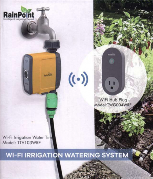 WiFi controller voor irrigatie buiten