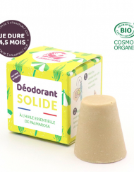 Lamazuna Deodorant met Palmarosa in blokvorm