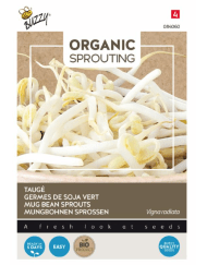 Foto van Buzzy Organic Sprouting Taugé verkrijgbaar bij DeDuurzameTuin.nl
