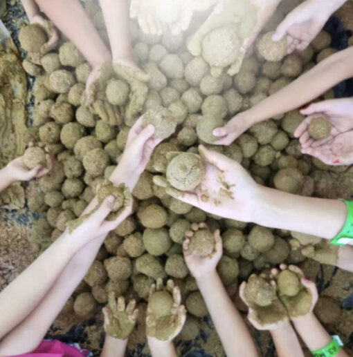 EM Bokashi vijverballen klei met micro-organismen verkrijgbaar bij DeDuurzameTuin.nl