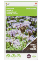 Groenbemester Bijenvoer Phacelia verkrijgbaar bij DeDuurzameTuin.nl