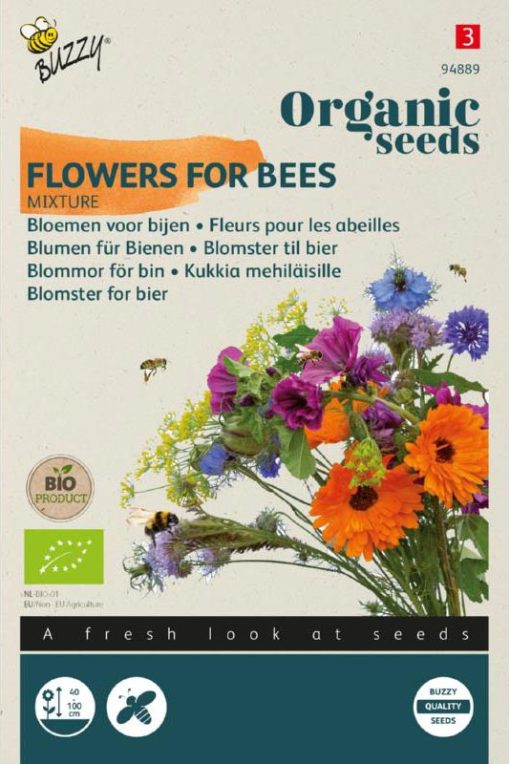 Zaden-mengsel van bloemen voor bijen