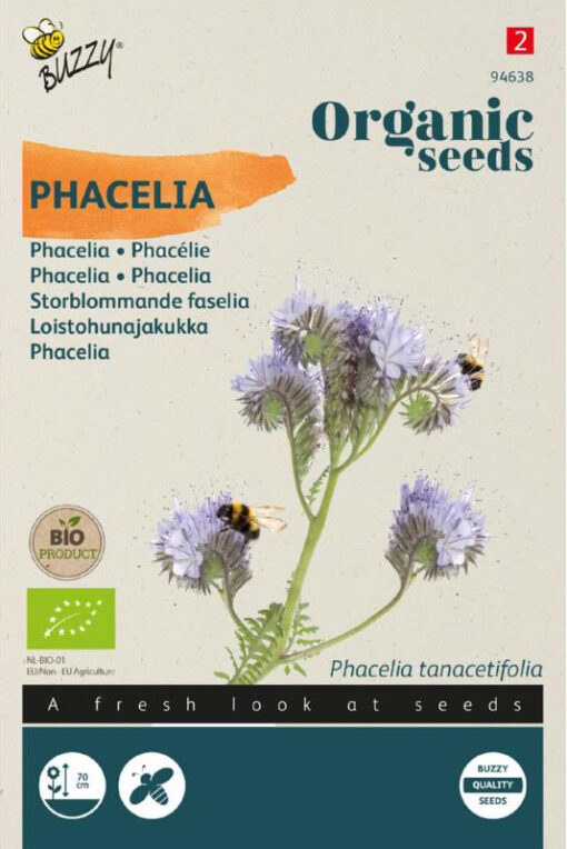 Bijenvoer zaden phacelia zakje
