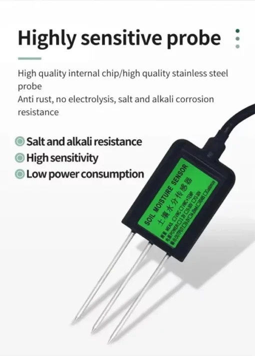 4 in 1 professionele grondmeter sensor