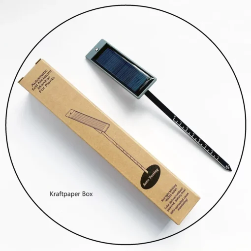 Grondvochtsensor met lichtalarm met verpakking