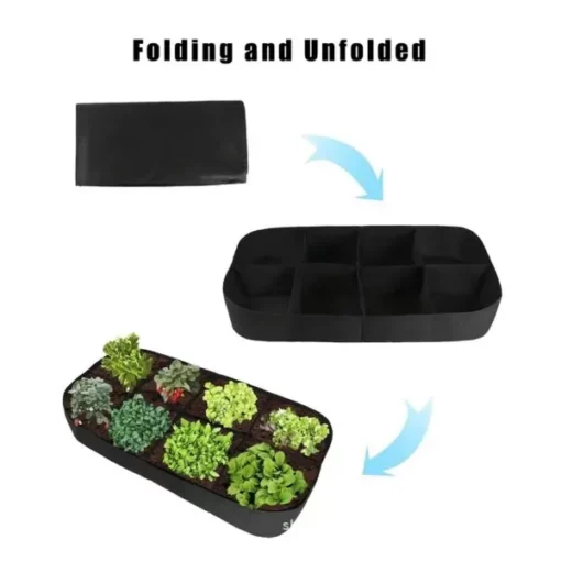 PlantGrowBag kant en klaar verhoogd moestuinbed opvouwbaar