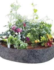 Plantgrowbag Kweekzak rond grijs
