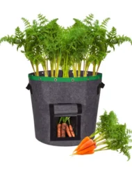 Plantgrowbag kweekzak met kijkvenster