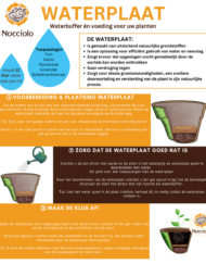 waterplaat Nocciolo verkrijgbaar bij DeDuurzameTuin.nl